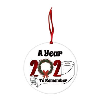 Remembering 2020 Ornament Year of  Ornament 2020 Christmas Ornament