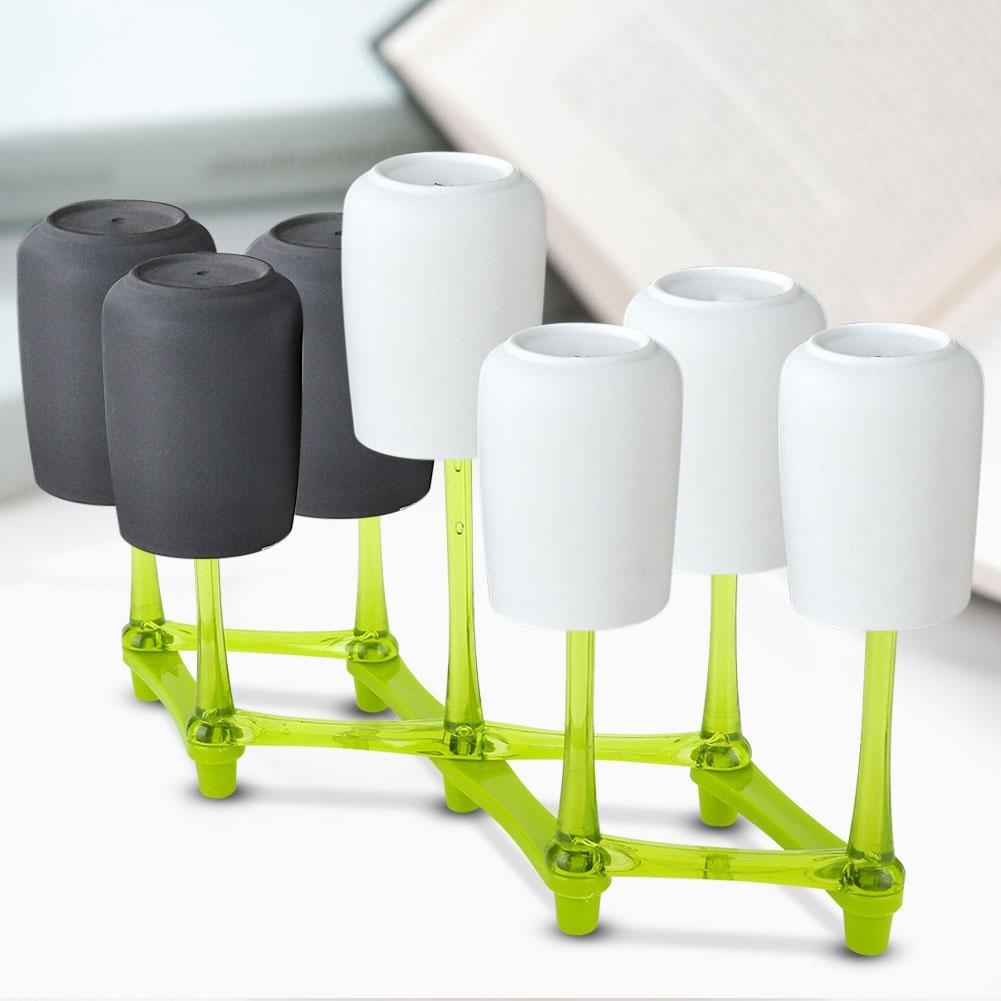 Mug Cup Glass Holder Drying Rack Stand Water Drain Dry Organizer for Bottle Cup(Green)
