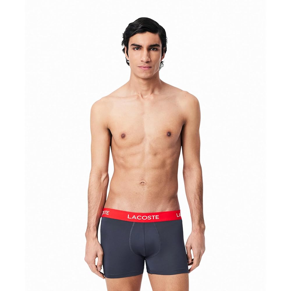 Lacoste Official 3-Pack Microfiber Trunk Shorts 5H2381-108W3XL