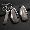 High Quality Zinc Alloy Goat Leather Car Key Case Cove for Geely Coolray X6 X7 EX7 Emgrand Global Hawk GX7 Remote Accessories