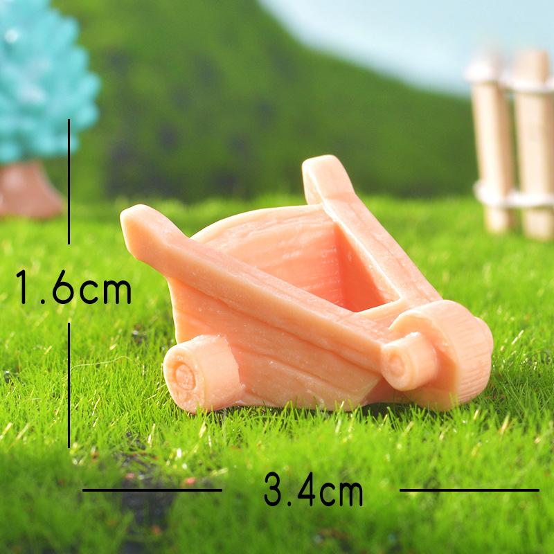 Micro-landscape Creative Simulation Trolley, Diy Handmade Decorative Items, Home Landscaping Small Ornaments, Handicraft Accessories