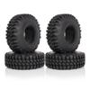 4Pcs Rubber Tires with Foam Inserts 110*40mm for 1/10 RC Crawler Truck Element Enduro SCX10 II TRX4 MST CMX TF2 D90 RGT EX86130