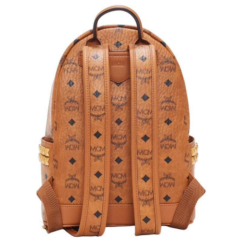 MCM Stark logo Pattern Outdoor Sports Backpack MMKGSVE03CO001