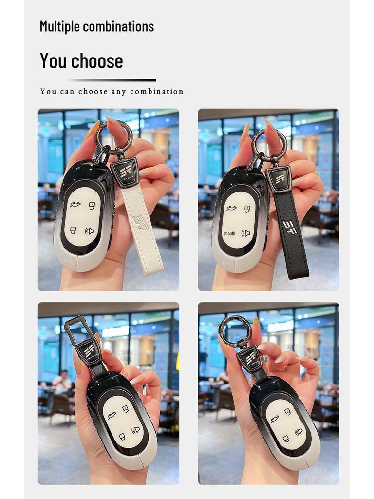 2024 Jetour Shanhai L7 Key Case PRO MAX+ with Metal Buckle