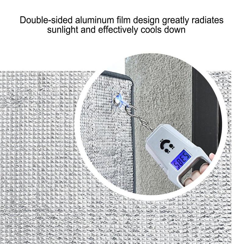 Reflexní izolace Izolovaná hliníková fólie Blokátor tepla okenního okna Radiant Barrier Reflexní fólie Izolační fólie Izolace