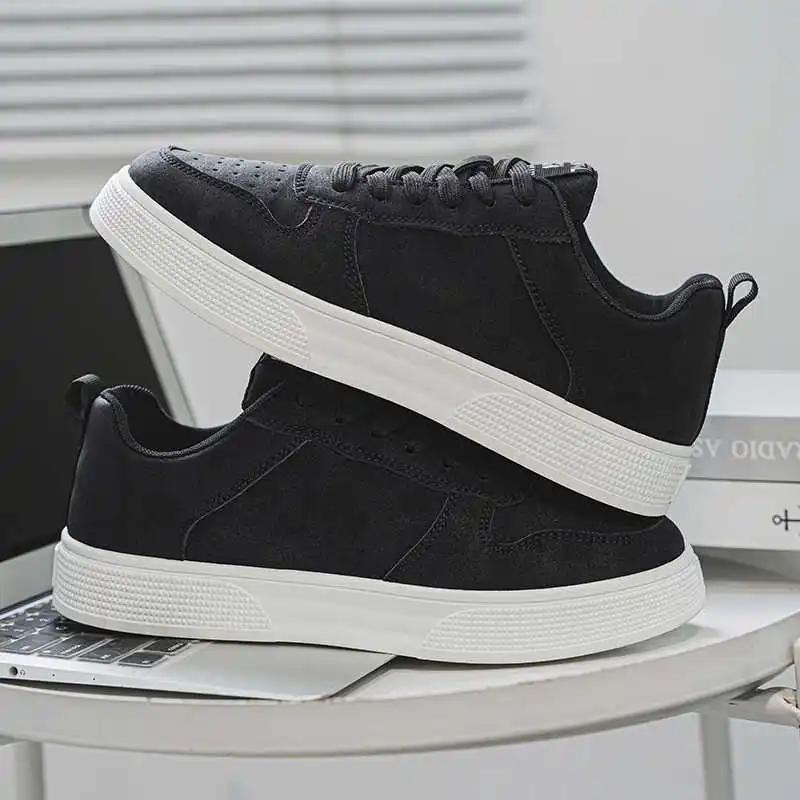 Fashion Lace Up Playform Green Color Shoes Vulcanize Men's Sneakers 46 47 48 Loafers Red Sports Sapateneis High-tech Tenys Lofers