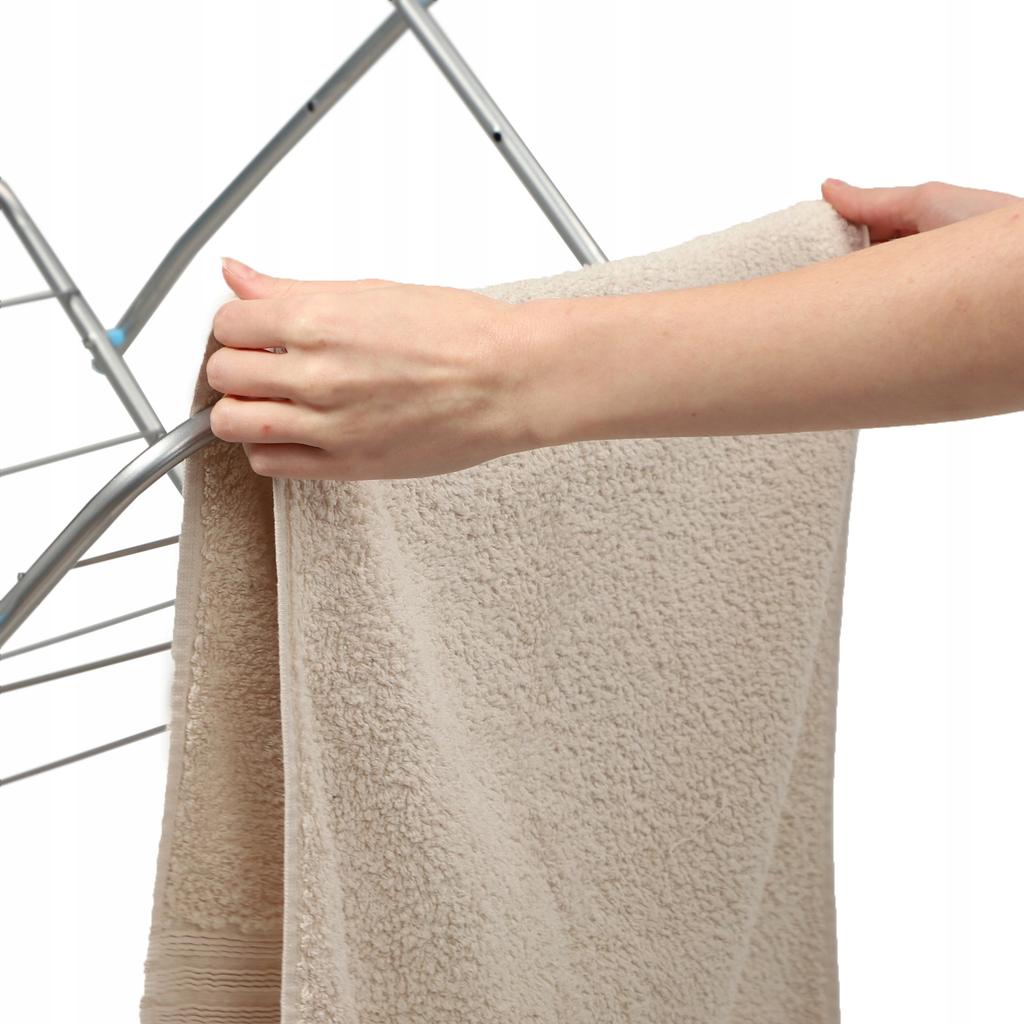 KADAX Wäscheständer Balkon Vertikal 20m Für Kleidung Für Unterwäsche 3 Ebenen