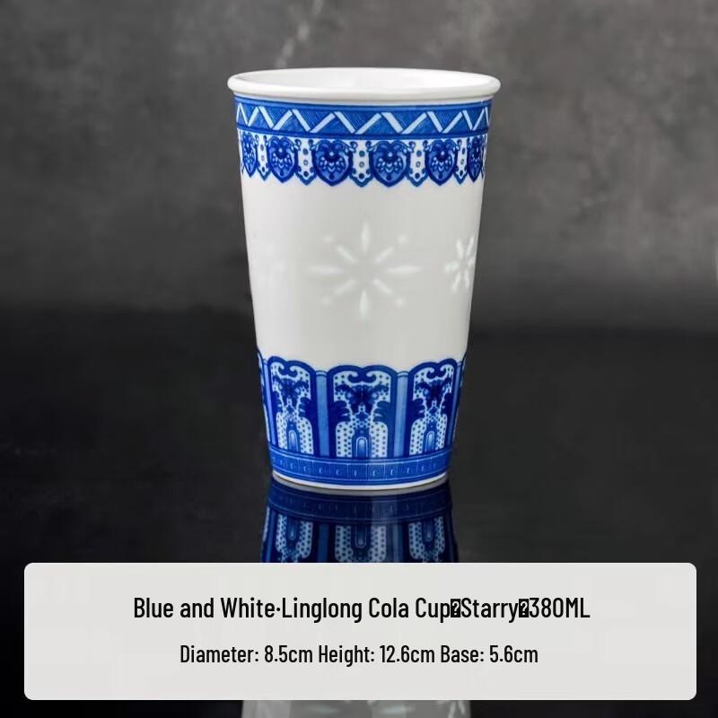 Jingdezhen Enamel Ceramic Tea Mug