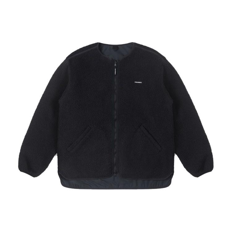 Converse Transitional Sherpa Jacket Asia Sizing Black Men s 10025263-A01 L