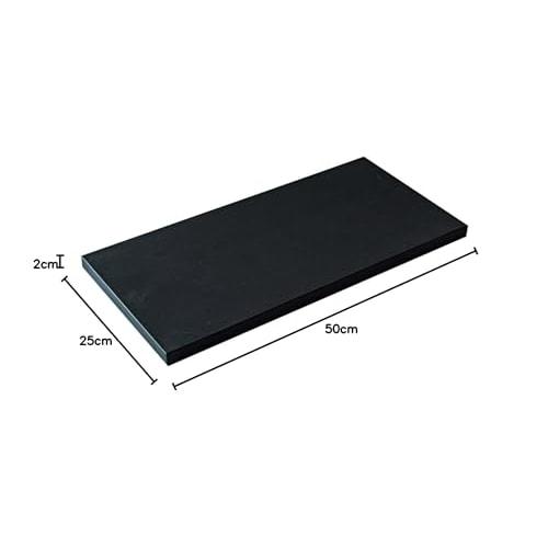 Daito Color Cutting Board, Commercial Grade, Black, 20 X 250 X 500mm