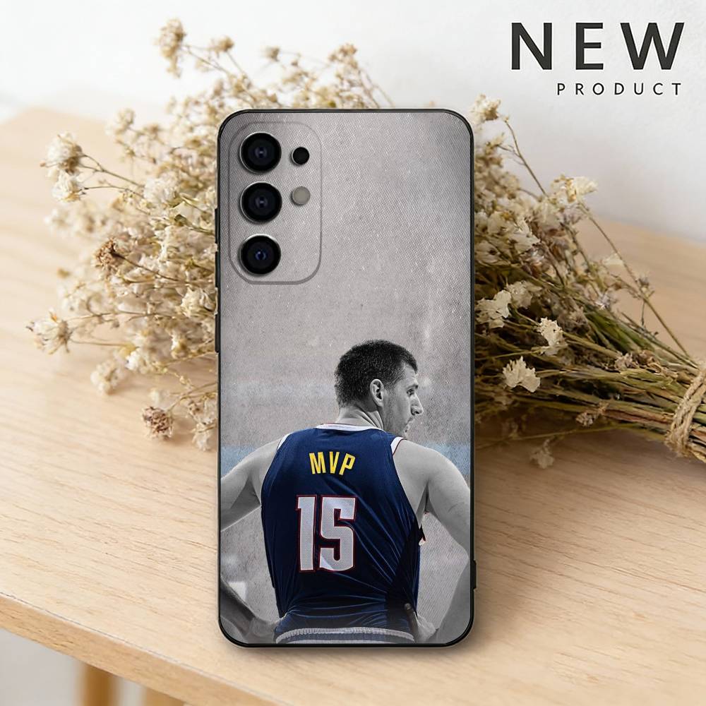 Nikola Jokic 15 MVP Phone Case For Samsung S26,25,24,23,22,21,20,30,Ultra,Plus,Fe,Lite Black Shell