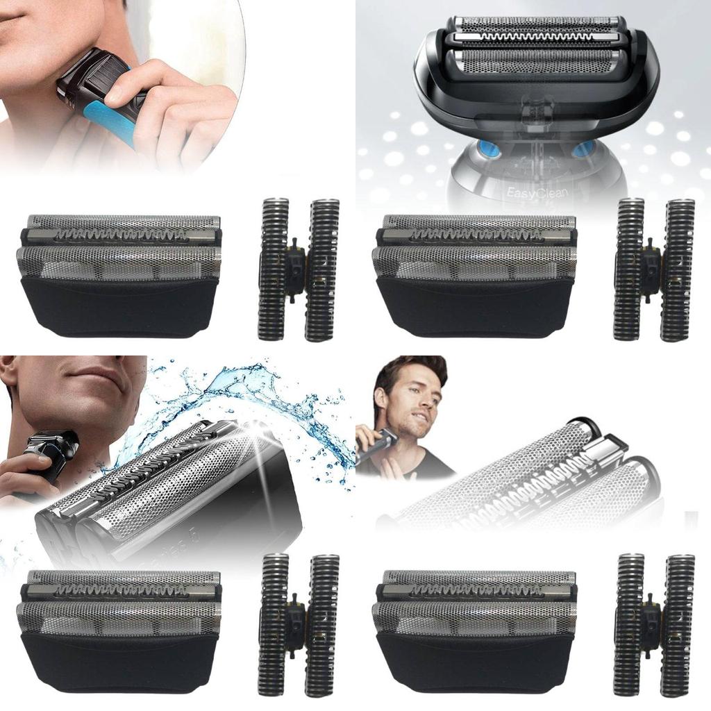 51b 51s Replacement Shaver Head Assembly With Durable Abs Material For Smooth Shaving Experience