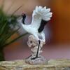 Mini Fairy Crane Sculpture Cartoon Fairy Crane Desk Craft Crane Doll Toy  Children