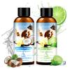 Tierwaschpflege-Set Shampoo 100ml+Conditioner 100ml Desodorierend Langanhaltender Duft Katze Hund Duschgel Haustierreinigungsprodukte