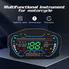 Universal Digital Motorcycle Speedometer LED Dashboard RPM Tachometer Motorcycle Trument Water Temp Clock Gear Ized