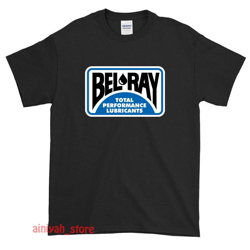 New Bel Ray Racing Oil Logo Men s Funny T shirt USA Size S-XXL S