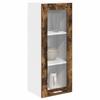 Hanging Cabinet Smoked Oak 40 x 31 x 100 cm Wood Based Panel
