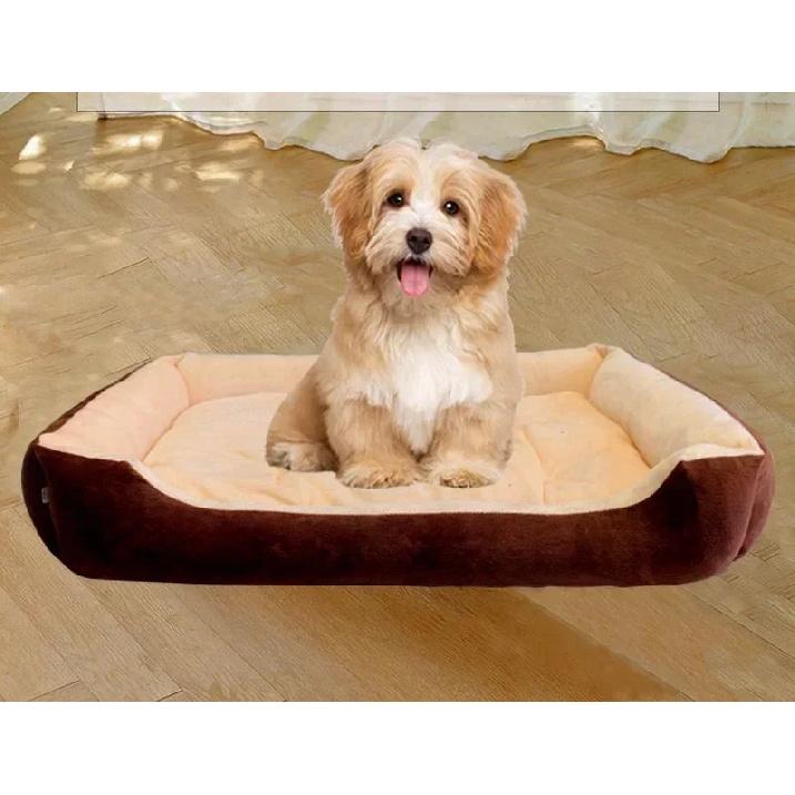 Large Pet House Dog Bed Cat Mat Long Plush Deep Sleeping Warm Soft Small Dog Cushion Calm Beds for Puppy Chihuahua