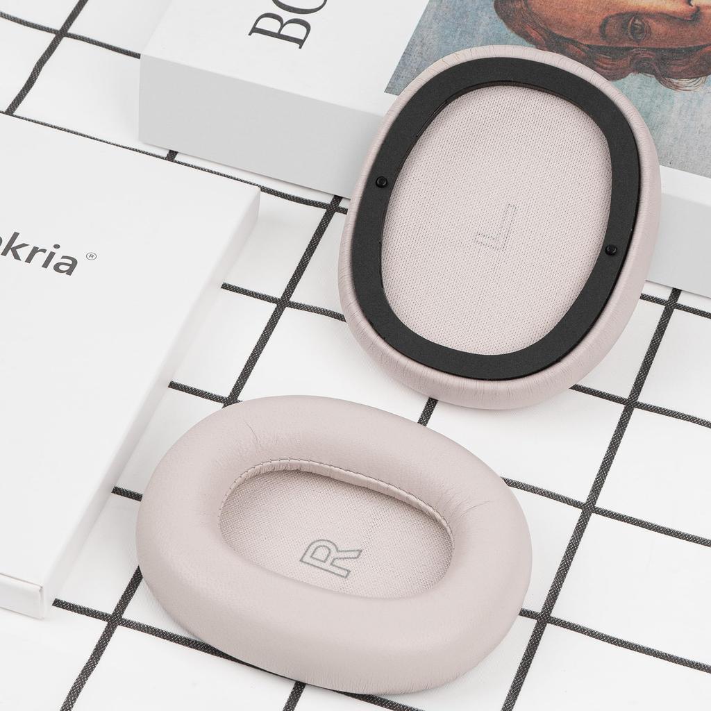 Geekria Elite Earpads Compatible with Bang & Olufsen Beoplay H95 (1266100) Headphones, Lambskin Ear Pads/Ear Cups (Gold Tone)