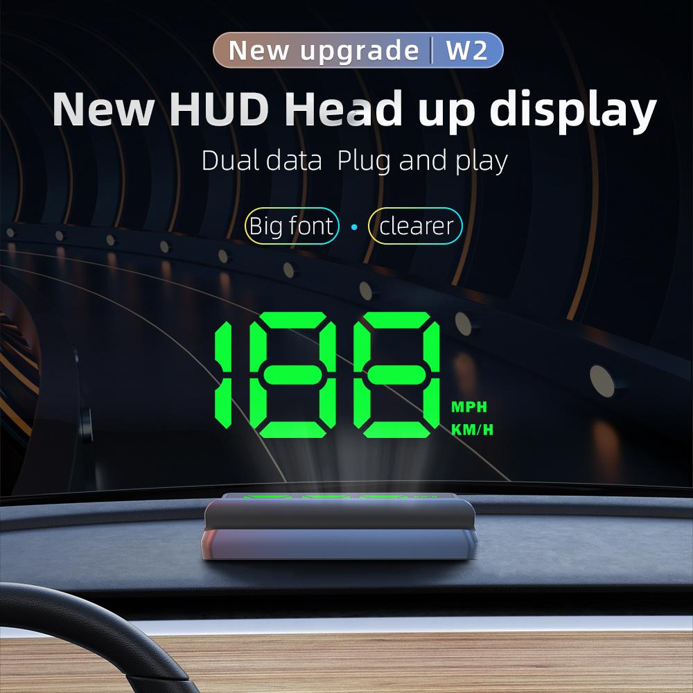 Universal Car MPH/KMH HUD Speedometer Headup Display