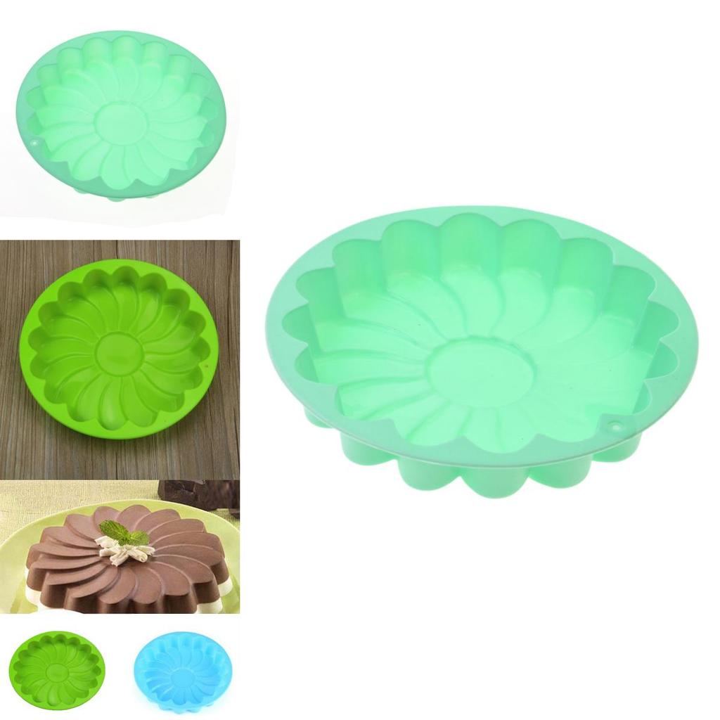 Silicone Large Flower Cake Mould For Creative Baking And Artistic Cake Decorations