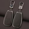Interior Mouldings Zinc Alloy Leather Car Key Case Cover For Subaru BRZ STI XV SV Forester Legacy Outback Crosstrek Impreza WRX 