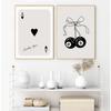 This Kitchen Is for Dancing Posters Disco Ball Cherry Butterfly Leopard Swan Art Canvas Painting Prints Trendy Wall  Home Decor