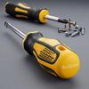 43Pcs Magnetic Screwdriver Bit Set with Demagnetizer Strong Magnet Manual Repair Tool Kit