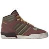 adidas Originals Rivalry Mid Shoes Comfortable Non-Slip Durable High-Top Sneakers Unisex Shoes Brown Green JH9603