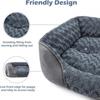 Plush Dog Bed Warm Rectangular Pet Kennel Cushion for Dogs Cat Calming Sofa Bed Pet Supplies Accessories