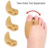 2 Stück Großzehen-Geradehalter Daumen Valgus Schutz Silikon Gel Fuß Zehen
