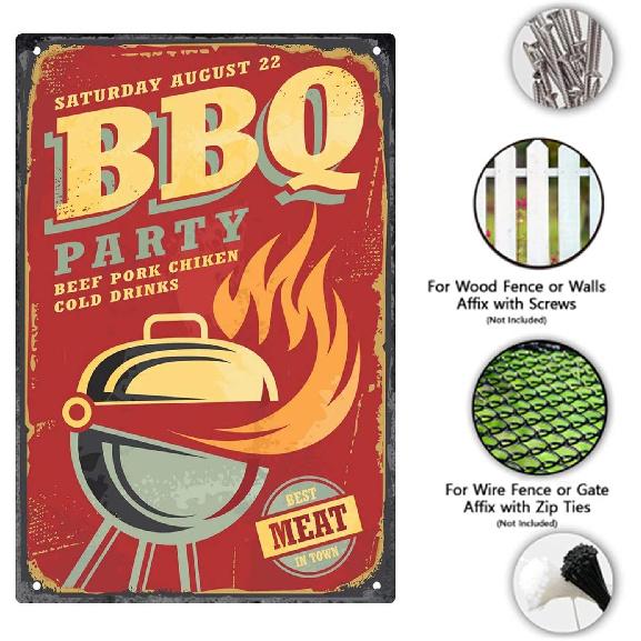 Tin Sign, Retro Pictorial Wall Art Of Anthony Bourdain Drinking Red Wine, Metal Coffee Tin Sign, Restaurant, Garage, Bar Wall Decoration 12x16 Inch