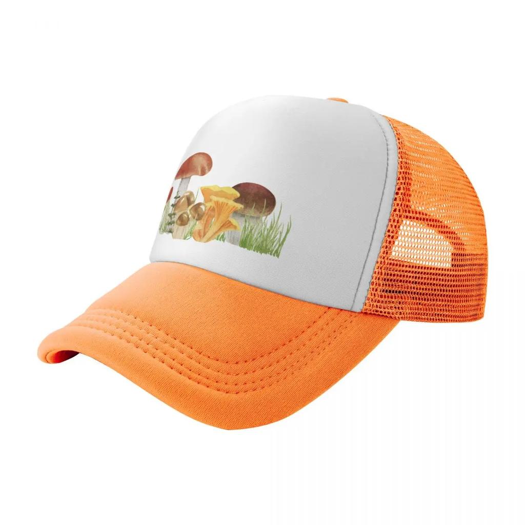 Vintage Mushroom Baseball Cap Luxury Caps Dropshipping Funny Hat Snapback  Golf Wear Men Women'S