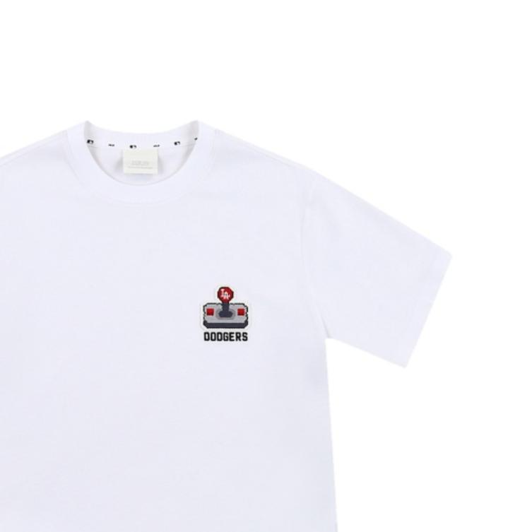 New MLB T Shirts Unisex White 31TSN1131-07W