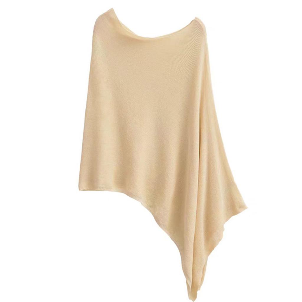 Casual Knitting Wrap Scarf With Breathable Texture For Layering Over Top Dresses Outdoor Activity Indoor Relaxation