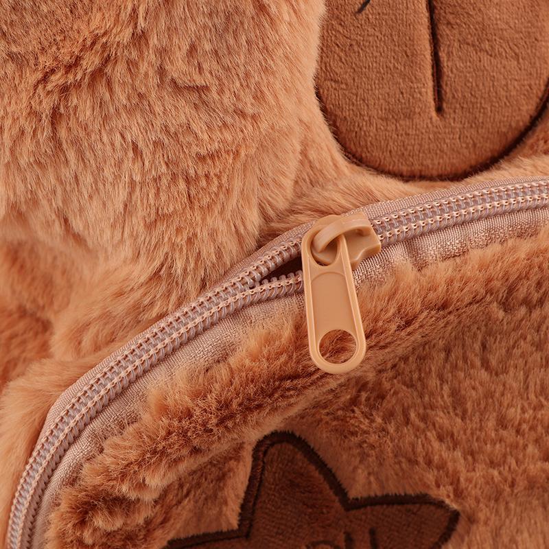 Capybara Plush Backpack Kawaii Plushie Doll Fur Bag Children'S Bag Shoulder Bag Mini Knapsack Bags Gifts For Girlfriend