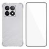 WANLONFENG WL Series for Xiaomi 14T TPU Case 2.0mm Phone Cover with Tempered Glass Film
