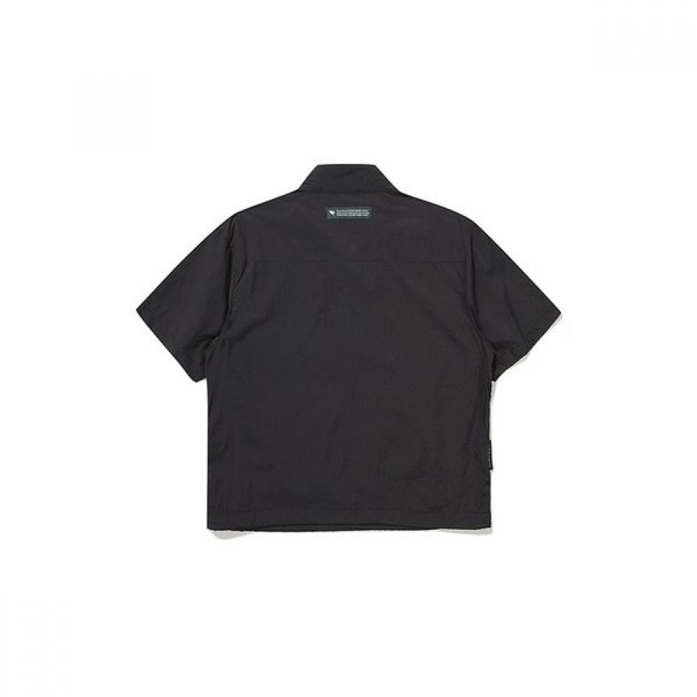 Bbc Earth Utility Pocket Short Sleeve Anorak  Charcoal 