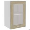 Maison Exclusive - Vitrine suspendue "Lyon" Chêne Sonoma 40 x 31 x 60 cm Bois d'ingénierie