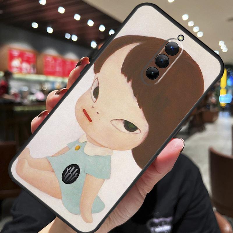 Cartoon Aesthetic Yoshitomo Nara Case For ZTE Nubia Red Magic 10 Air 7 6S 7S Pro Red Magic 11 10 9 8 8S 9S 10S Pro Plus Cover