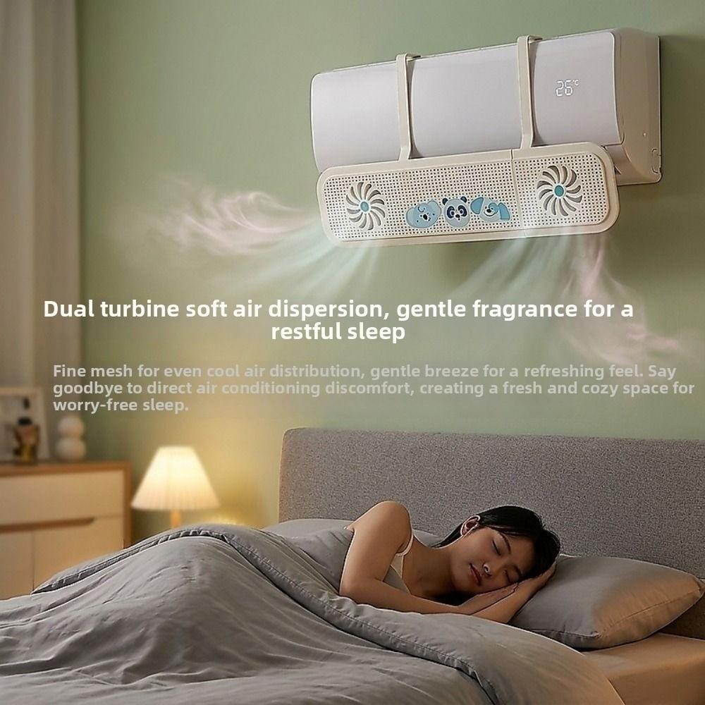 Anti Direct Blowing Air Conditioner Outlet Baffle Expandable Wind Direction Baffle  Room