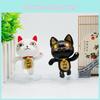Dan Da Dan Fast Car Ornament Pvc Model With Fortune Cat For Gift And Collection