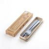 Cutlery Set Cute Portable Travel Adult Cutlery Wheat Straw Fork Camping Picnic Set Gift Child Office People Dinnerware