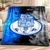 FC Porto blanket Flannel Blanket Soft Cozy Plush Throw for Sofa Bed Lightweight Home Decoration Outdoor camping