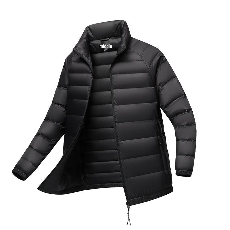 Fengxun Unisex Lightweight Stand Collar Down Jacket