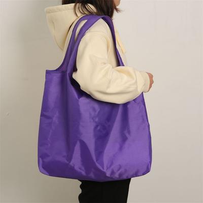 Large Reusable Shopper Bag Women Handbag Grocery Beach Bag Cute Vegetable Fruit Organizer Washable Strong Nylon Totes Bag