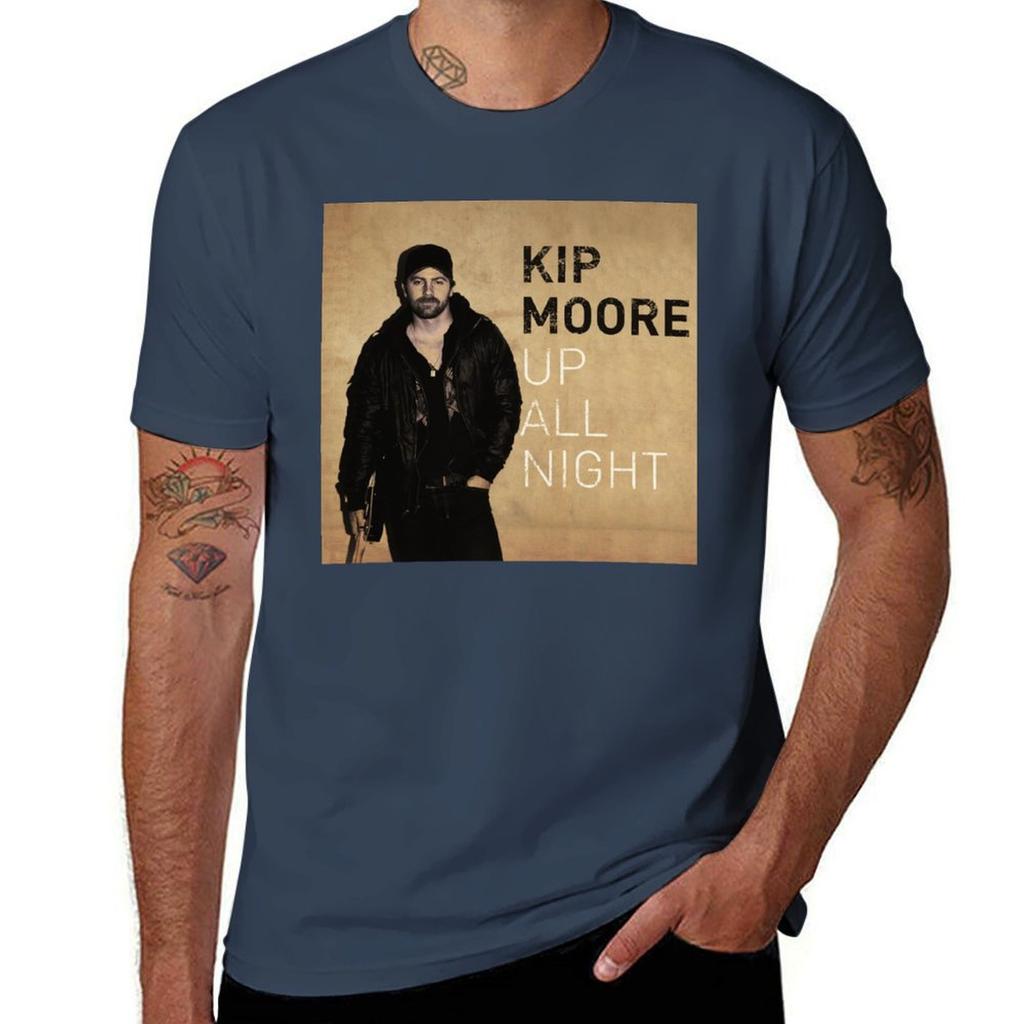 Kip Moore Up All Night Tour 2019 2020 Kentang T-Shirt Cotton T Shirt Pack Men T Shirt Cotton 100% Cotton T Shirt Man T-Shirt