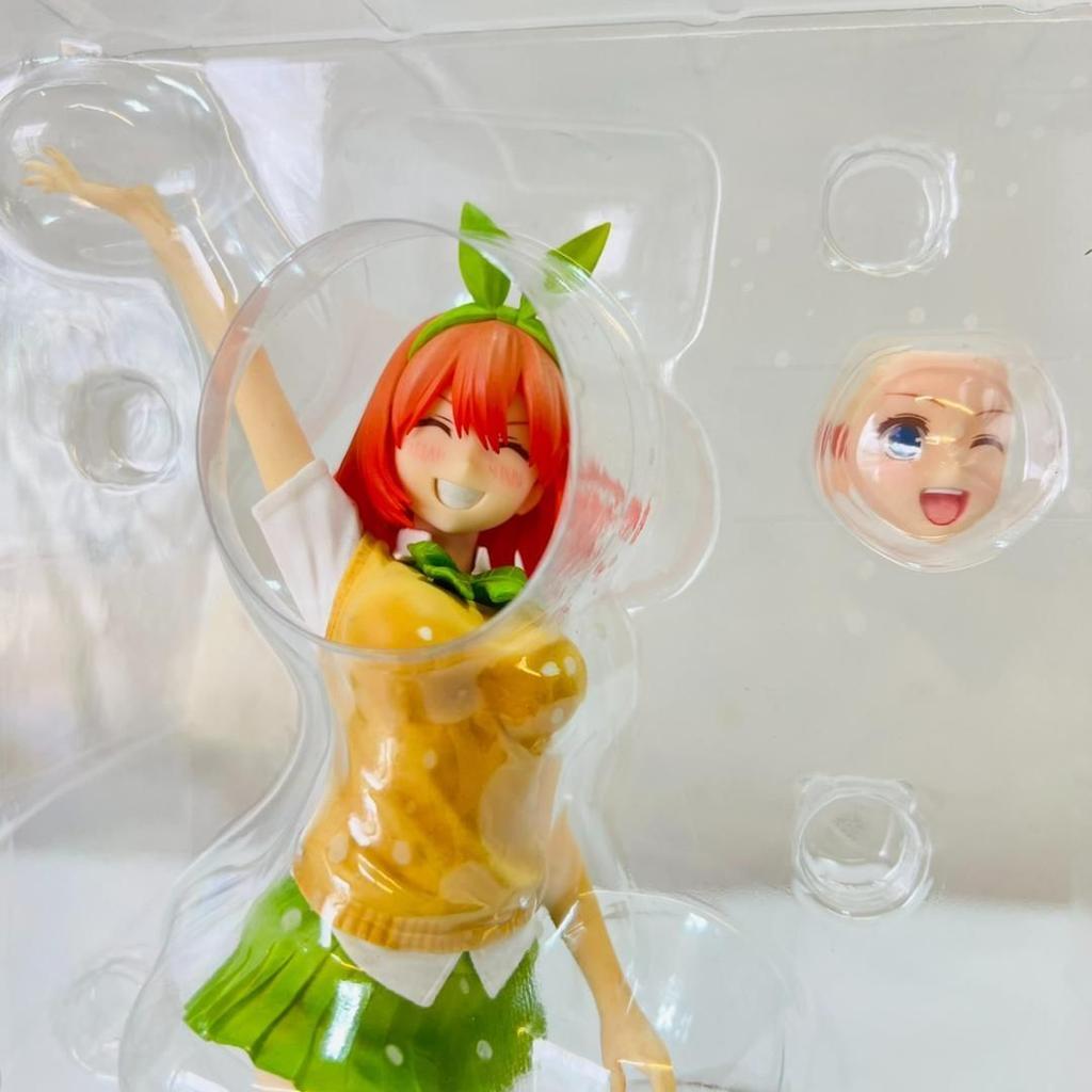 [USED] The Quintessential Quintuplets Nakano Yotsuba Figure Kotobukiya Kotobukiya Shop Exclusive Bonus: Comes with Full-Force Cheering Face Part