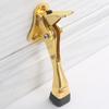 2Pcs Easy Pedals Kick Down Door Stop Adjustable Door Holder Wall Protector Zincs Alloy Doorstop with Rubber Tip
