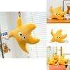 Star Plush Pillow With Running Posture Design For Kids Bed Headboard Decor